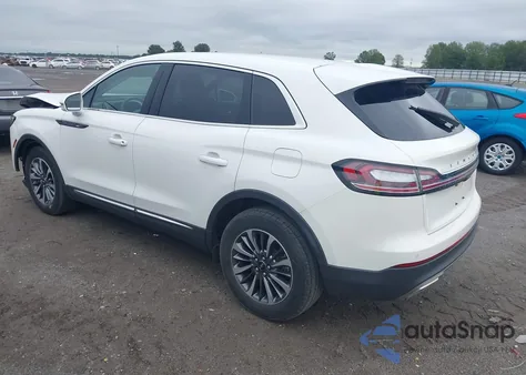 2022 Lincoln Nautilus Standard z USA, uszkodzony, nr VIN 2LMPJ6J96NBL16875